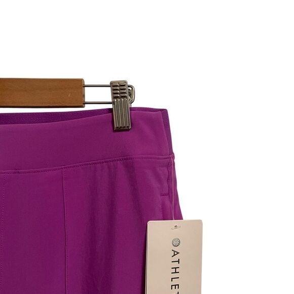 Athleta Brooklyn Heights Vienna Slim Pants Jazzy Purple Size 6 NWT - Picture 3 of 9